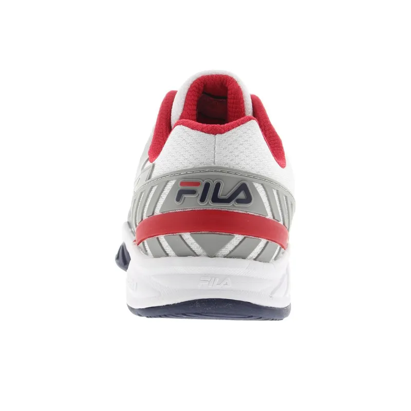 FILA Axilus 2 Cushioning Wear Resistant Low Top Tennis Shoes Men's Blue White-3