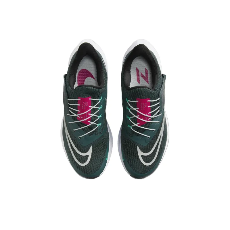 Nike Air Zoom Pegasus 39 FlyEase Wide 'Deep Jungle Metallic Silver' Women's-2