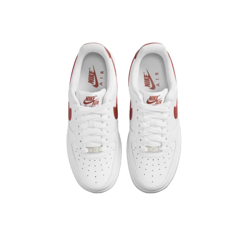 Nike Air Force 1 Low '07 White Rugged Orange Women's-3