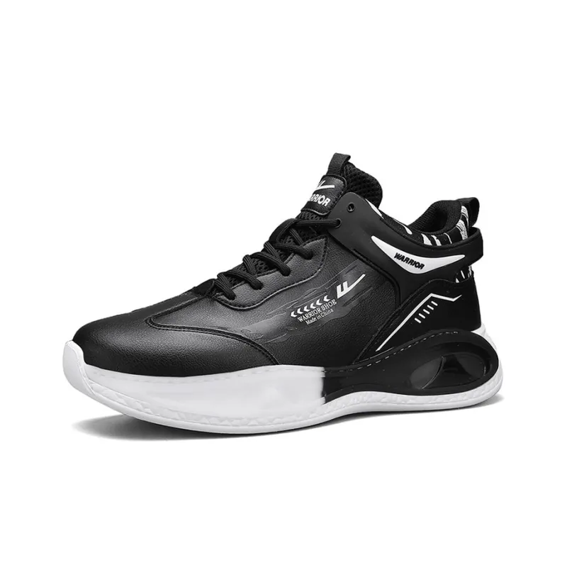 Warrior Low Top Running Shoes Men's Black-1