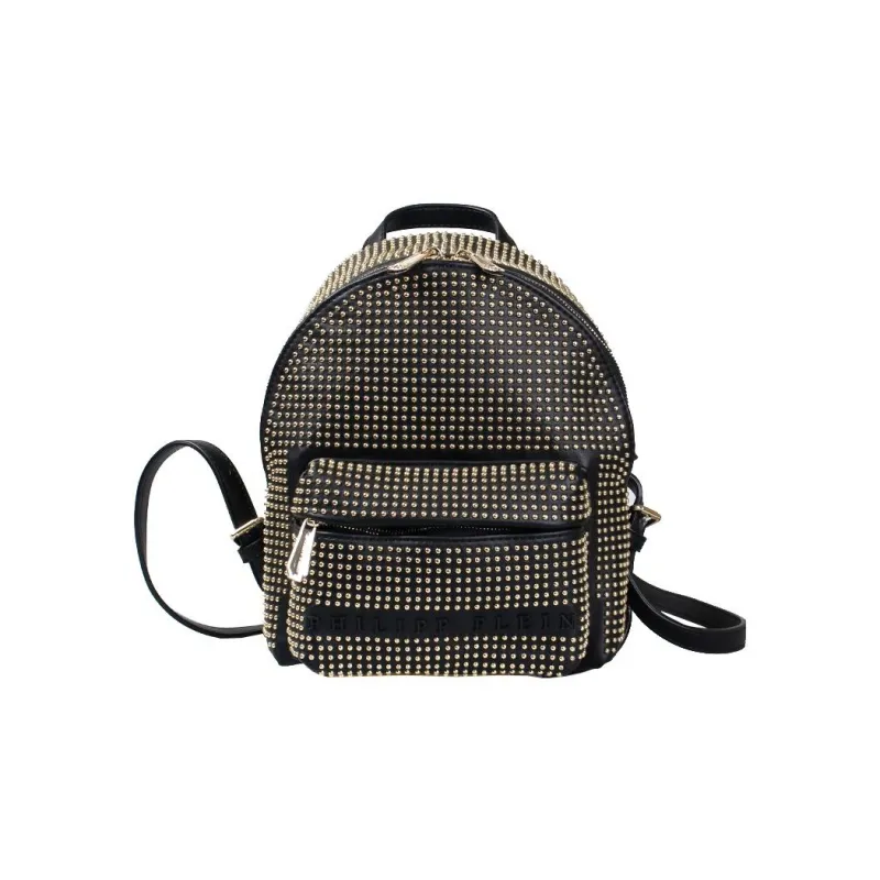 PHILIPP PLEIN Polyester Backpack Regular Women's Black-0
