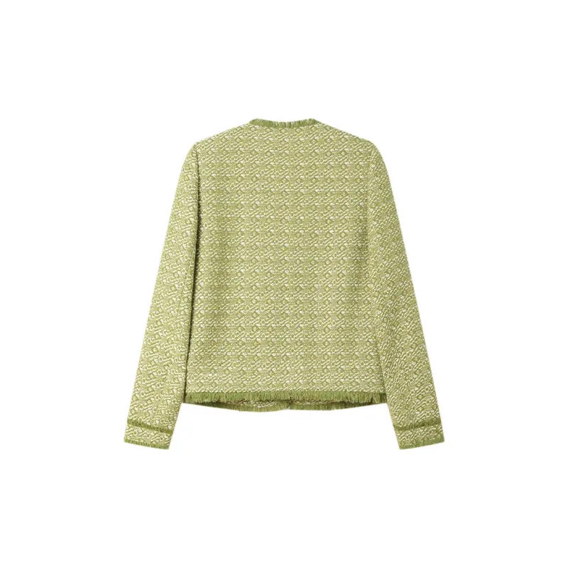 LOUISY AO Cropped Coats Women's Green-1