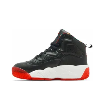 FILA Mashburn Cushioning Wear-Resistant High-Top Basketball Shoes Men's Black