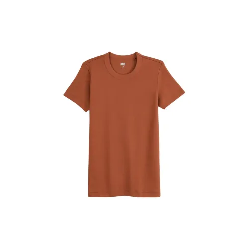 UNIQLO U Collection T-Shirts Women's Camel