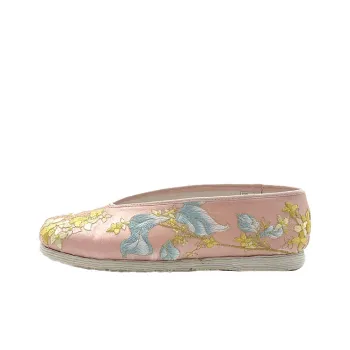Neiliansheng Toad Palace Folded Plum Embroidered Shoes Casual Single Shoes Women's