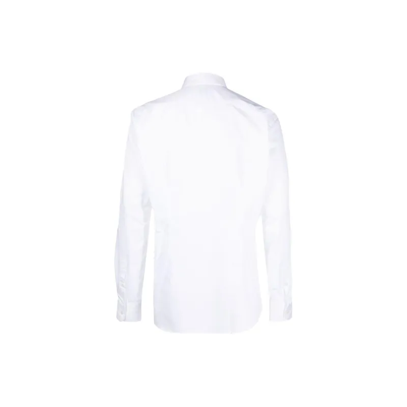 XACUS Cutaway collar Poplin Shirt-1