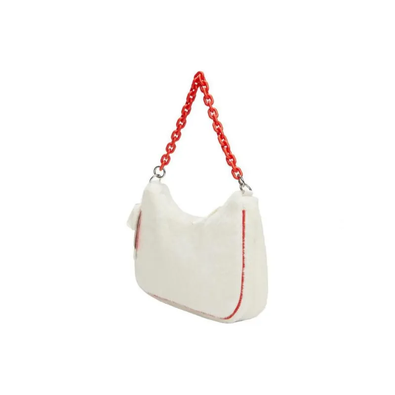 LiNing Chinese Culture Series Fabric Crossbody Bag Shoulder Bag Women's White-3