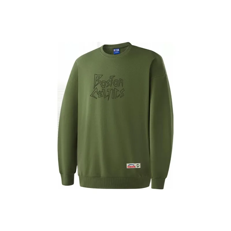 NBA Celtic Team Story Collection Sweatshirt Unisex Green-1