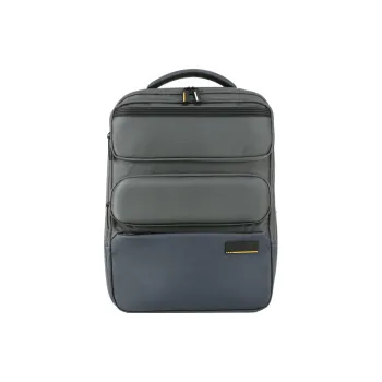 SAMSONITE Cordura Fabric With Polyurethane Coating Laptop Backpack Men's Gray With Navy Accents
