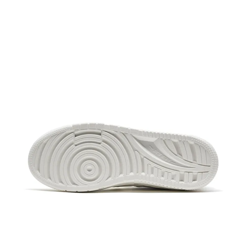 XTEP Low-Top Skateboard Shoes Men's Sail White/Moonstone Gray-5