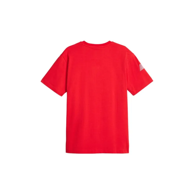 PUMA Scuderia Ferrari T Shirts Men Red-1