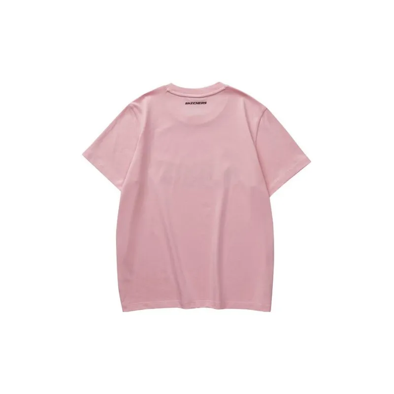 Skechers Funny Monster Drop Shoulder Sleeve T Shirt Women's-1