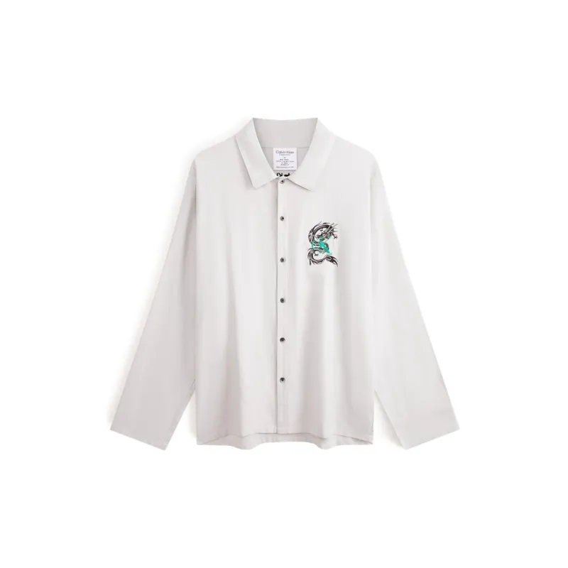 CALVIN KLEIN Year Of The Dragon Limited Series Pajama Top Men's-0