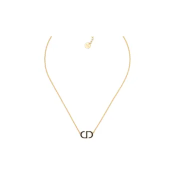 DIOR Metal, Painted Necklaces Women's Gold