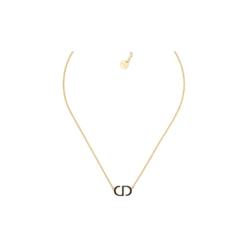 DIOR Metal, Painted Necklaces Women's Gold