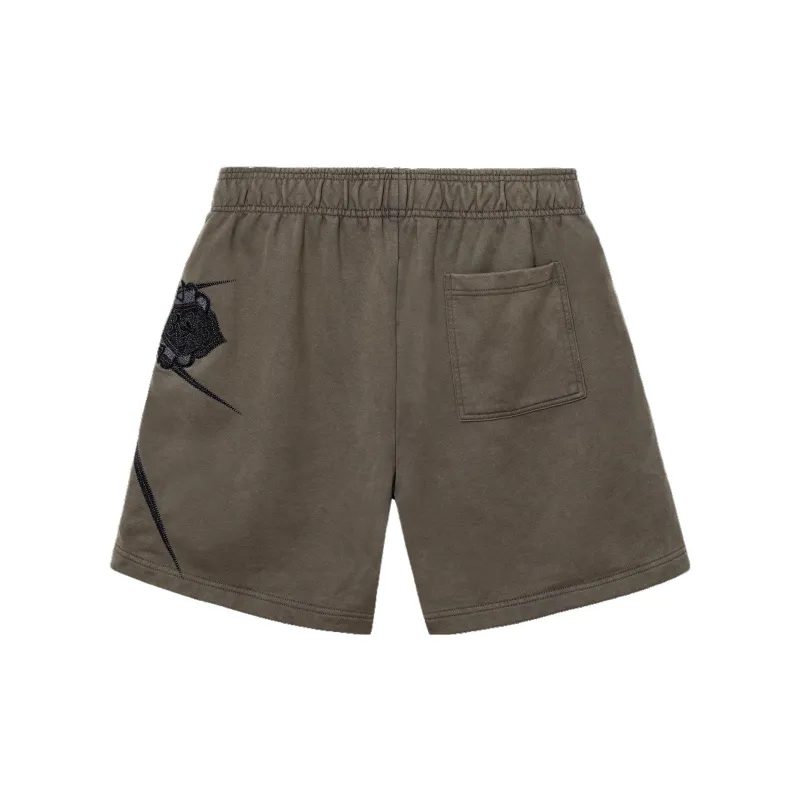 Revenge Casual Shorts Unisex Brown-1