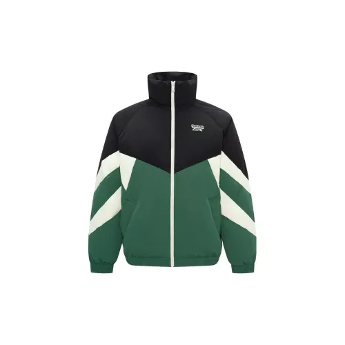 Reebok Down Jackets Unisex Dark Green/Black/Beige/White