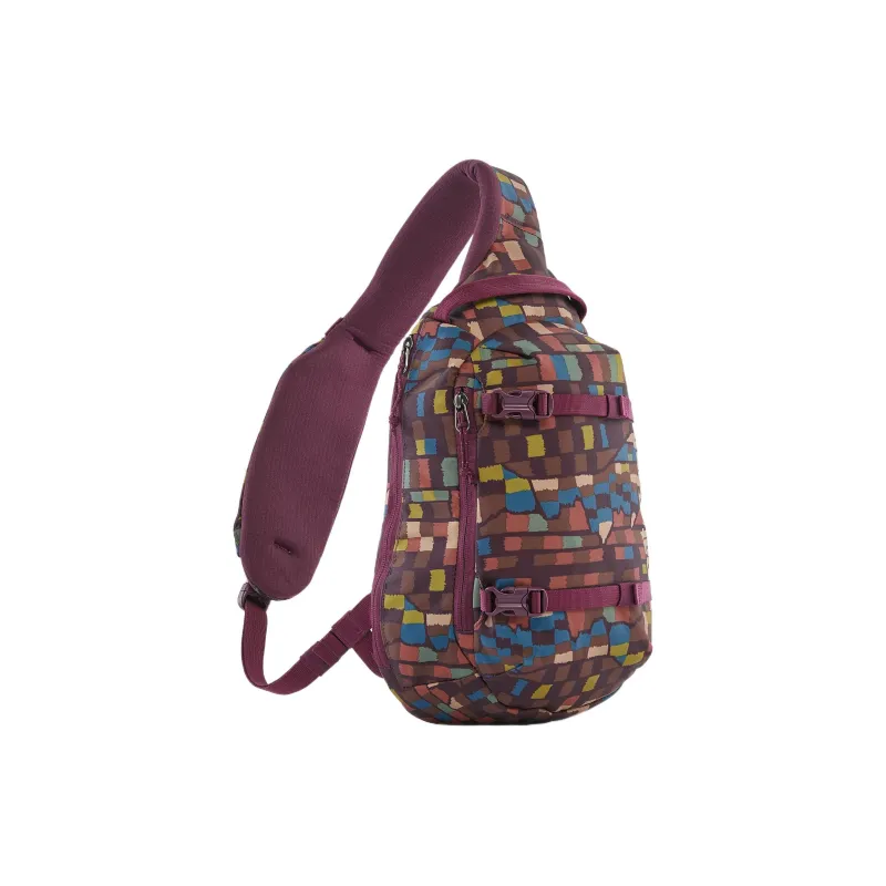 Patagonia Recycled Polyester Shoulder Bag Crossbody Bag Sling Bags Unisex Night Plum Blossom Purple-1