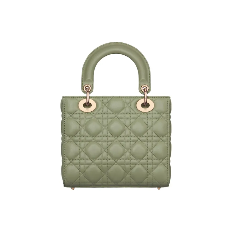 DIOR Lady DiorMy ABCDior Lambskin Lady Dior Bag, Shoulder Bag, Crossbody Bag, Handbag Small Size Women's Cactus Green-2