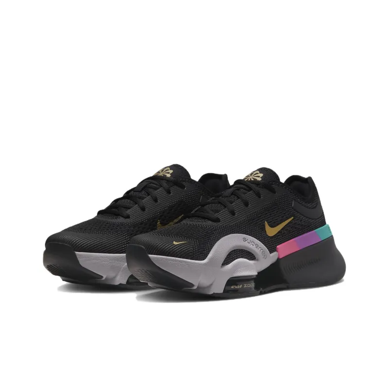 Nike Air Zoom SuperRep 4 Next Nature Premium 'Black Fireberry Gold' Women's-2