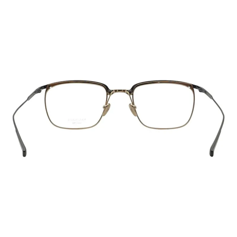 MASUNAGA Titanium Rectangular Eyeglass Frames Unisex Multicolor-8