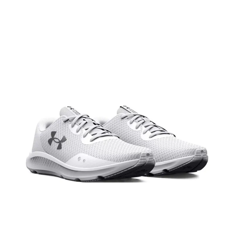 Under Armour Charged Pursuit 3 Running Shoes 'Grey White'-2