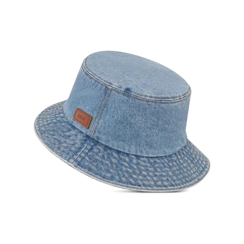 DIOR Bucket Hats Men's Light Blue-2