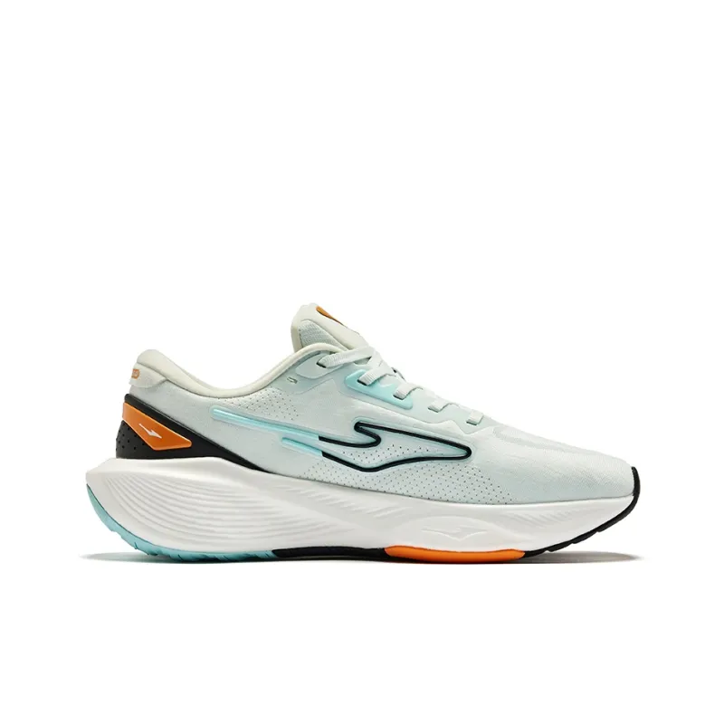 Erke Odd Bullet 5.0 Running Shoes Men Low Top Heather Gray Jet Black-1