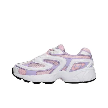 FILA Creator Abrasion Resistant Breathable Low Top Running Shoes Women's Pink