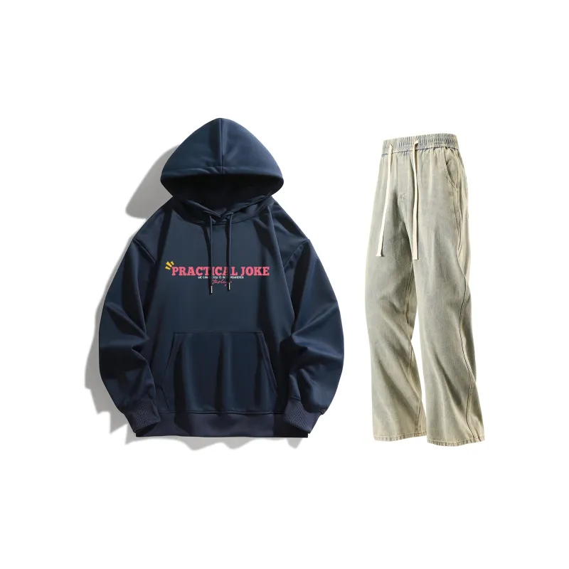 Hurley Sweatshirt Sets Unisex-23
