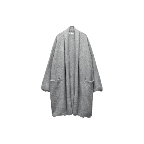 ZARA Coats Women's Marbled Gray