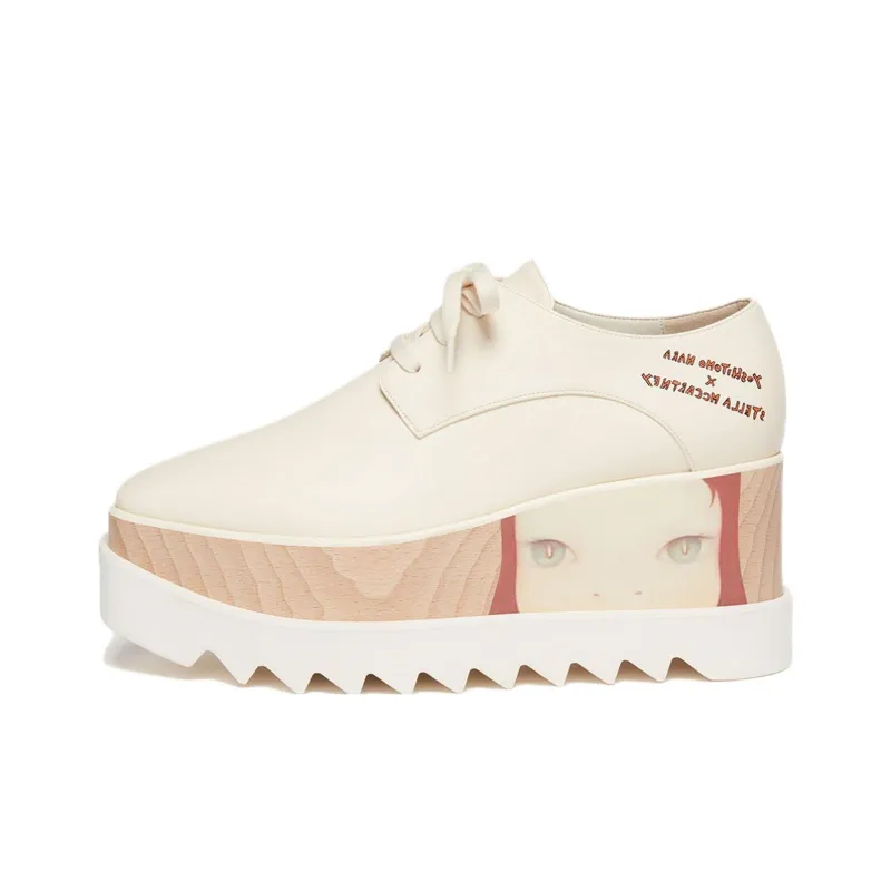 Yoshitomo Nara x Stella McCartney Low-Top Casual Shoes Women's Beige-0