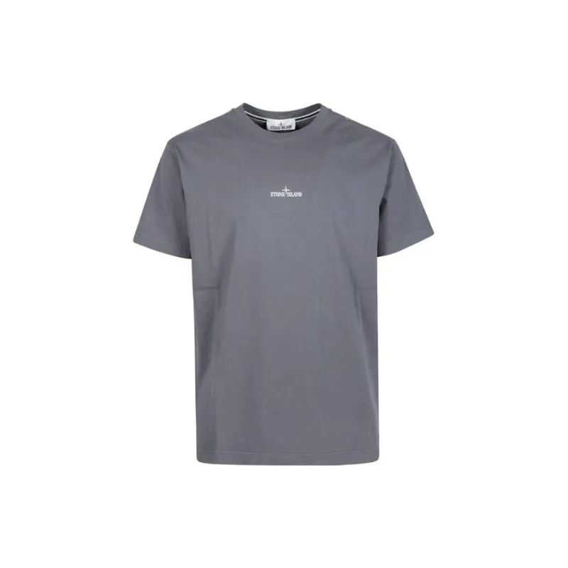 STONE ISLAND T Shirt Men's Gray-1