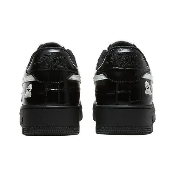 Starwalk Soldier Slip Resistant Low Top Skateboard Shoes Unisex Black-4