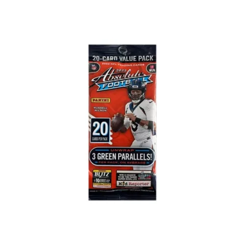PANINI 22 Panini Absolute Football NFL Rugby Collectible Card Fat Pack Edition Sports Cards