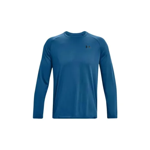 Under Armour Tech T-Shirts Men Blue