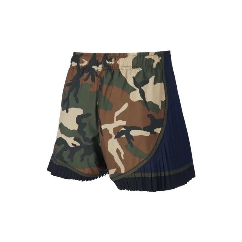 Nike X Sacai Shorts Navy/Khaki-1