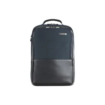 SAMSONITE Nylon Spell PU Laptop Bag Backpack Men's Marine Blue