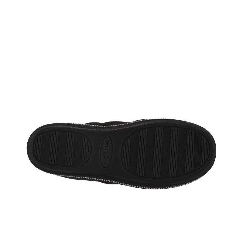 Skechers Cozy Campfire - Camp Nap Cushioning Wear-Resistant Low-Top Casual Shoes Women's Black-4