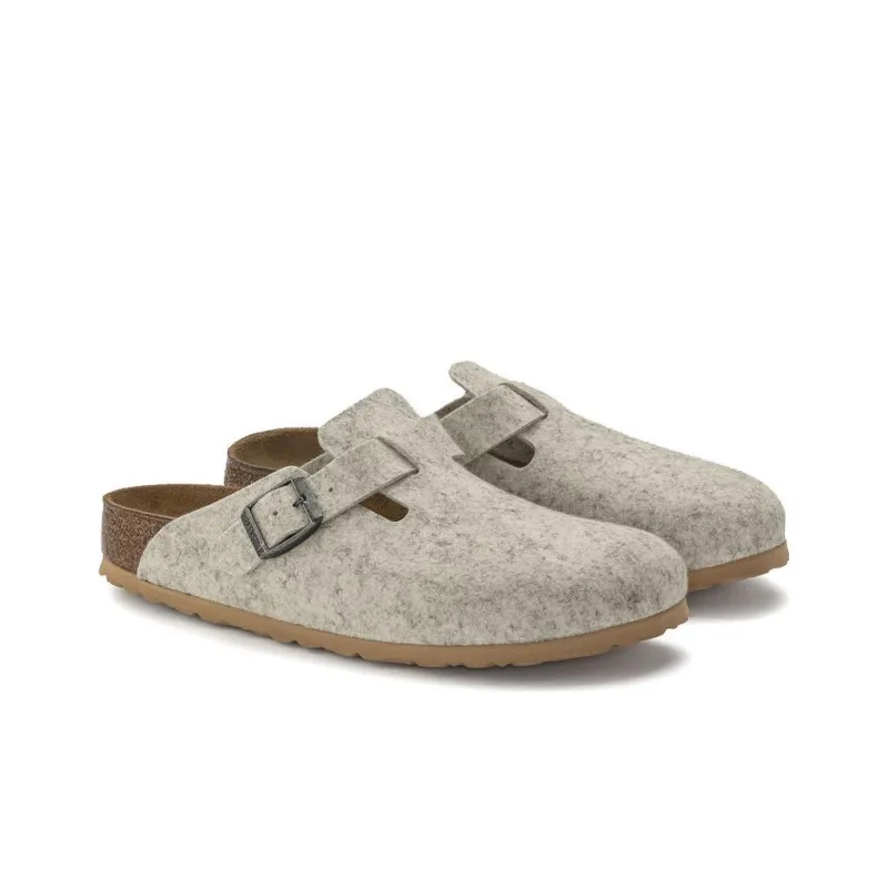 Birkenstock Wrap toe Slippers Unisex Eggshell White Regular-2