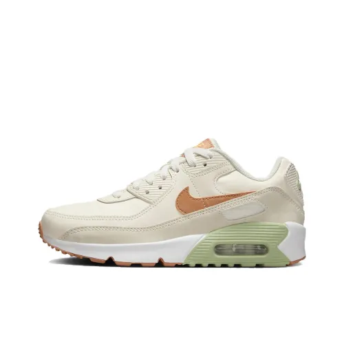 Nike Air Max 90 Leather GS 'Pale Ivory Honeydew'