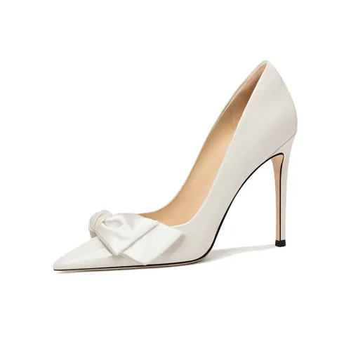 Lily Wei High Heels Women's White