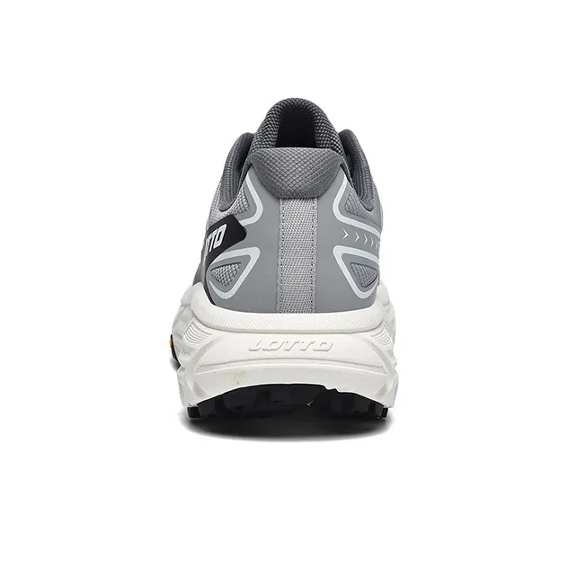 LOTTO Running Shoes Men Low Top Black/Gray/Beige-8