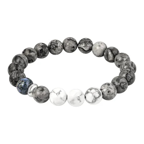 SIMPLE JOYS Map Stone White Turquoise Bracelets Unisex