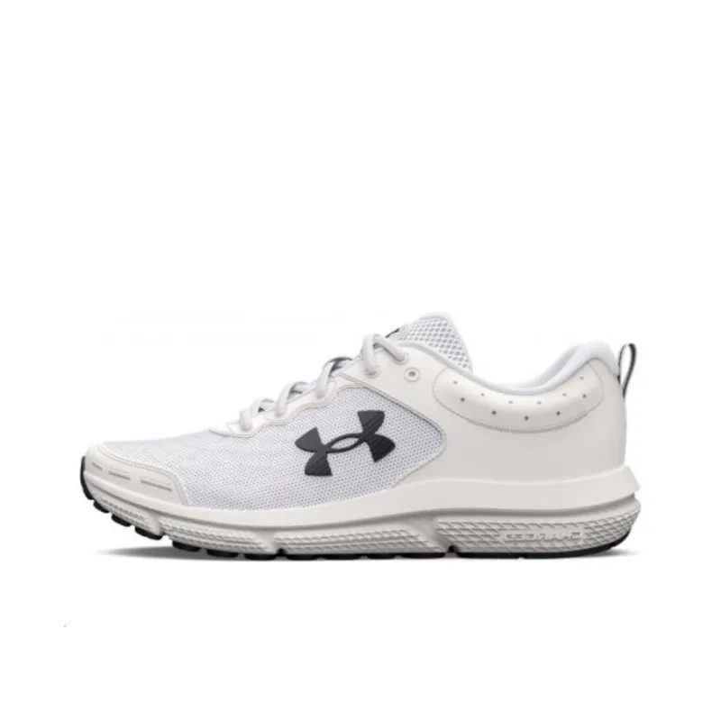 Under Armour Cushioning, Wear Resistant Low Top Running Shoes Unisex White-0