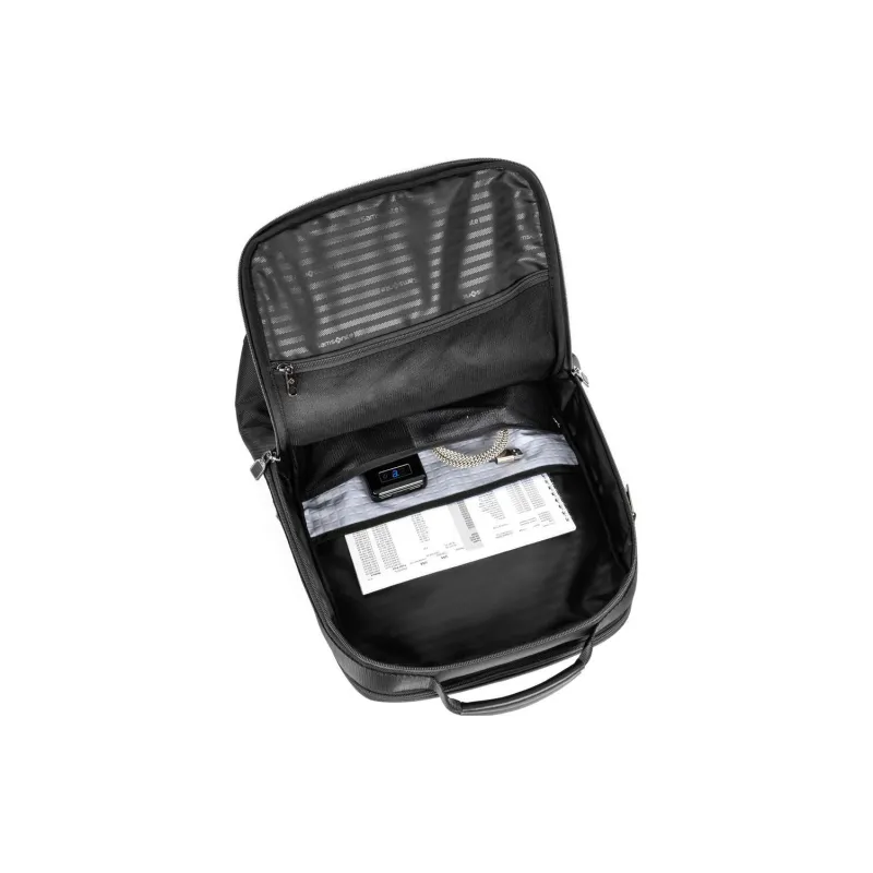 SAMSONITE Nylon Spell PU Laptop Backpack Regular Men's Black-5