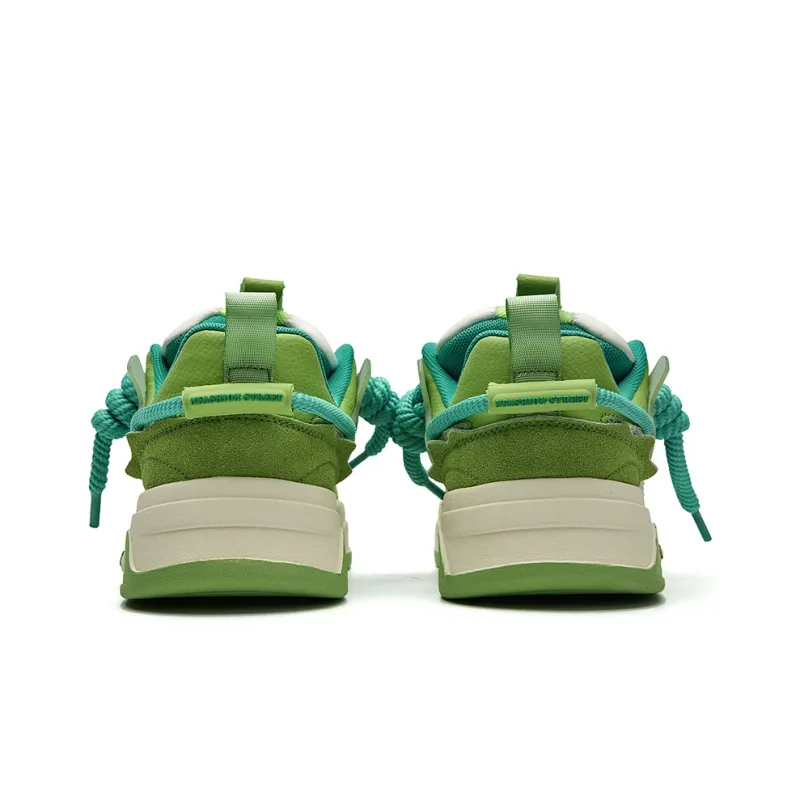 TCELLARS Mid Top Skateboard Shoes Unisex Mint Green Box Limited Edition-4