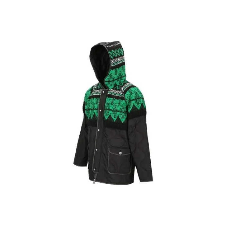 ANDERSSON BELL Multi panel Hooded Jacket-1