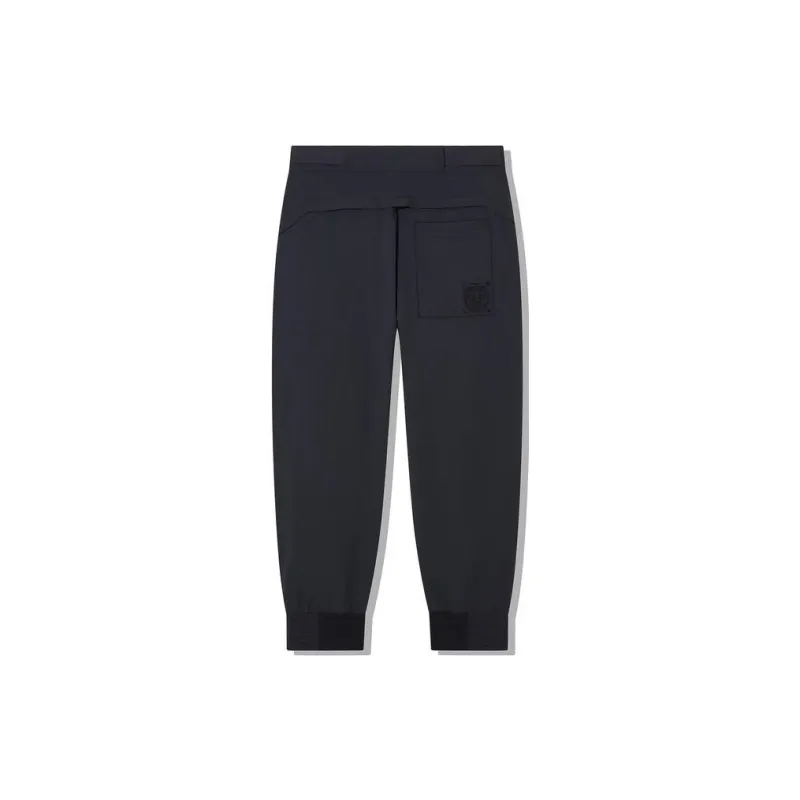 LiNing Li Ning X Jackie Chan Co branded Kung Fu Series Casual Pants Men Charcoal Black-1