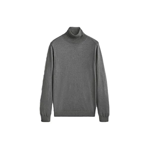 Massimo Dutti Knitwear Men Gray